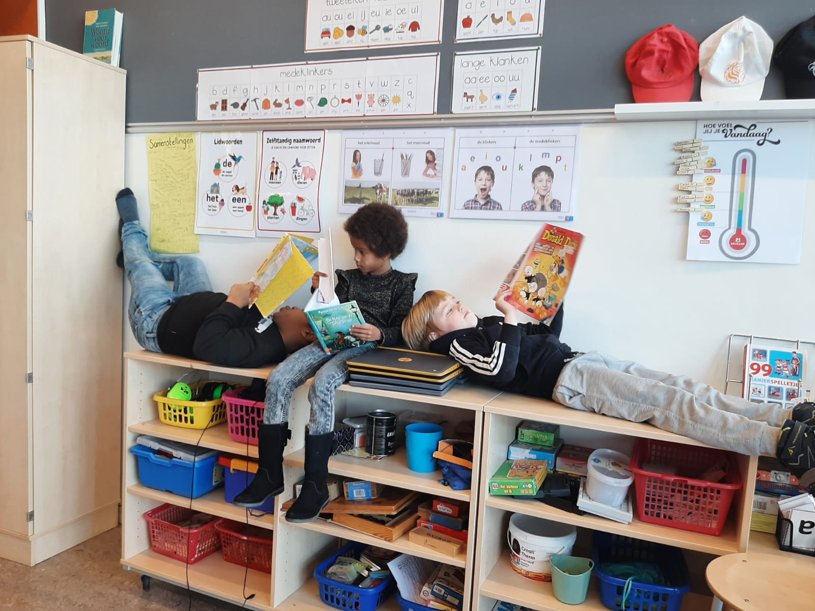 Lezen op een andere plek!