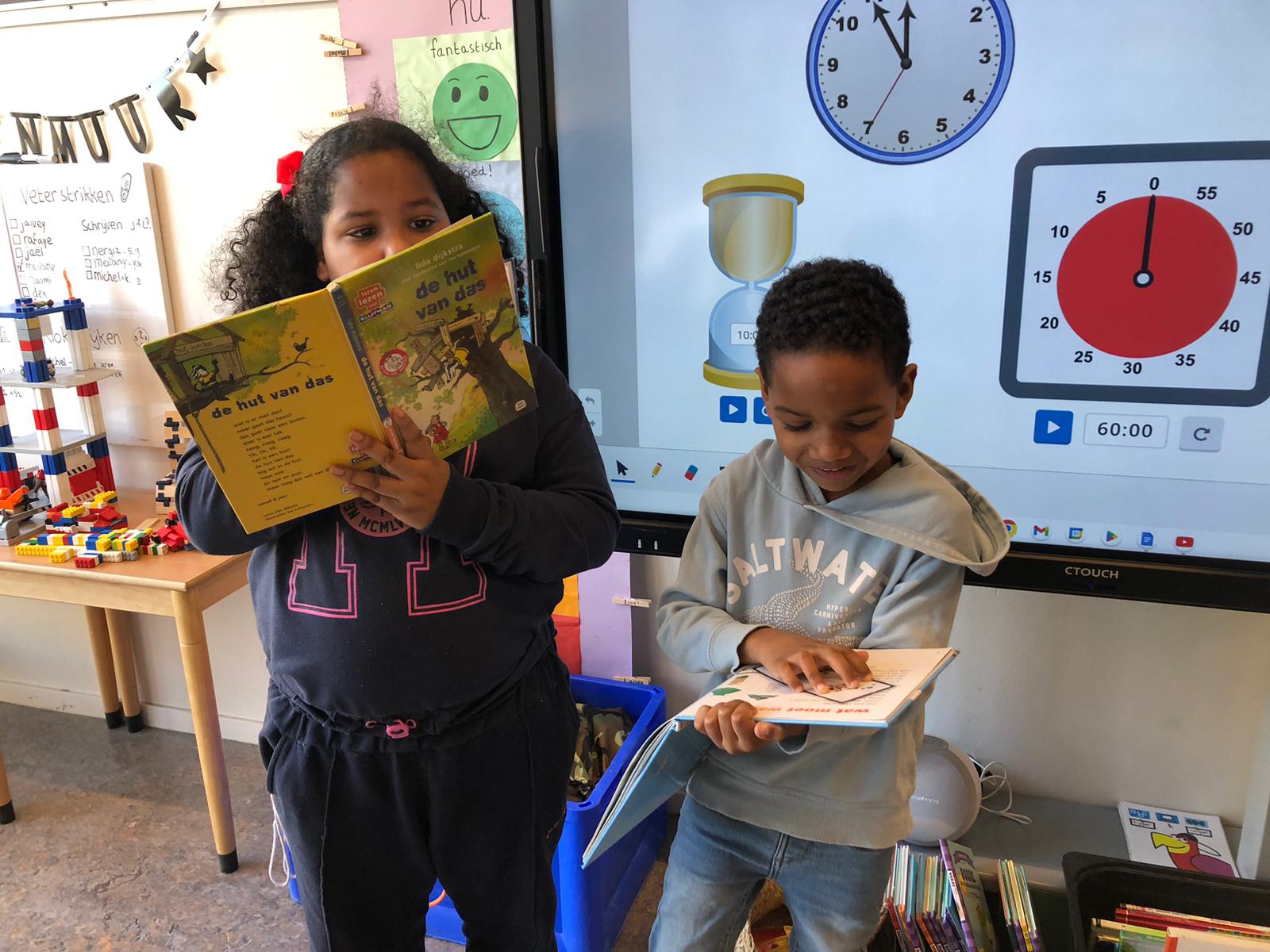 Lezen bij de kleuters