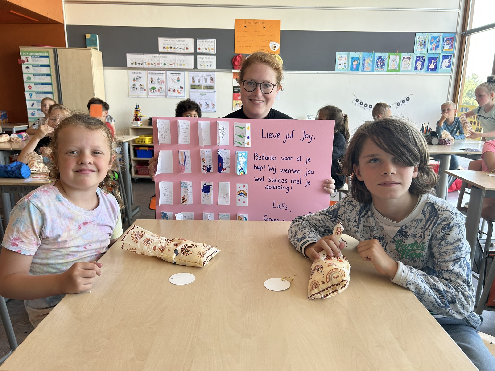 Afscheid juf Joy